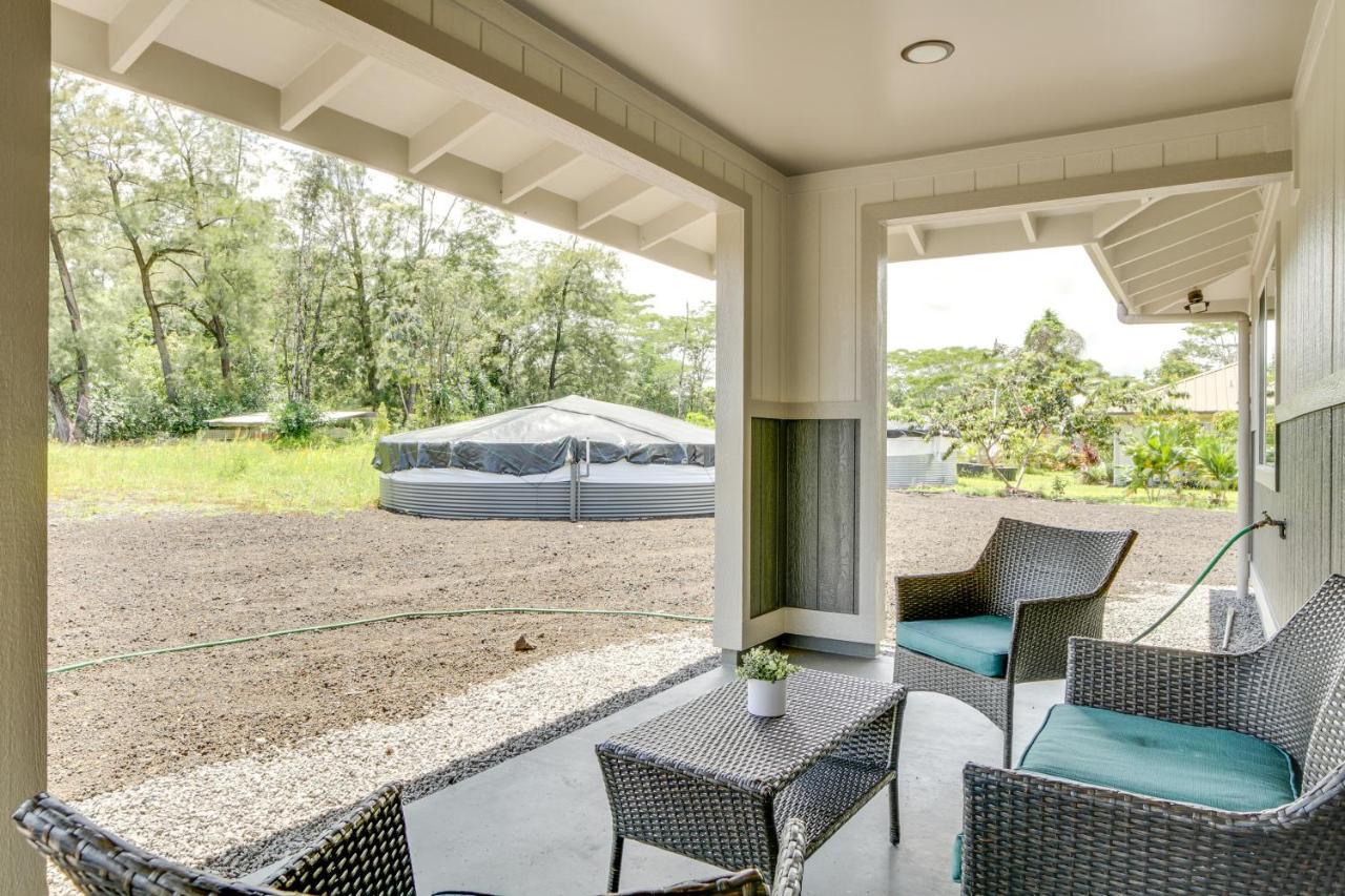 Keaau Getaway With Patio, 3 Mi To Shipman Beach! Buitenkant foto